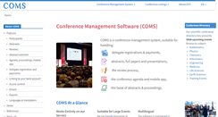 Desktop Screenshot of conference-service.com