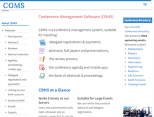 Tablet Screenshot of conference-service.com